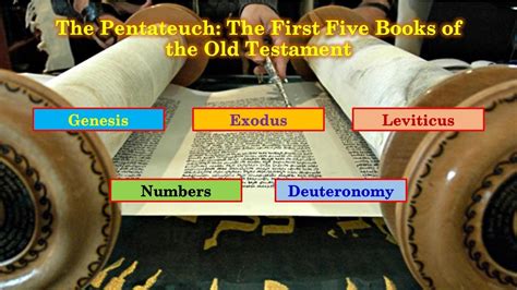 What are the first five books of the Old Testament, and why do they sometimes feel like the opening act of a cosmic drama?